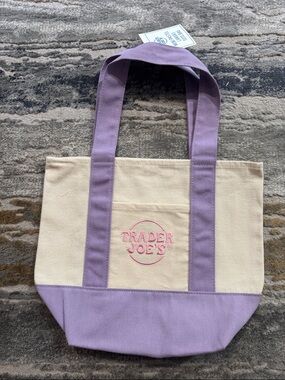 Light Purple Trader Joe’s Canvas Tote Bag